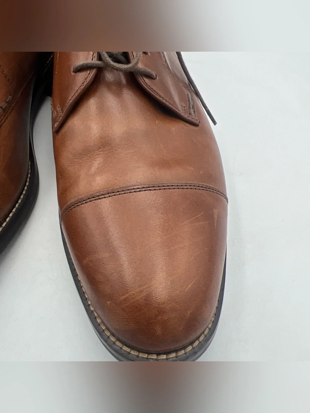 Cole Haan Lenox Hill Cap Leather Oxford Shoes Brown Men’s Size 8.5M
